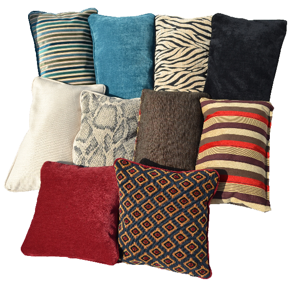 A selection of Padable made scatter cushions
